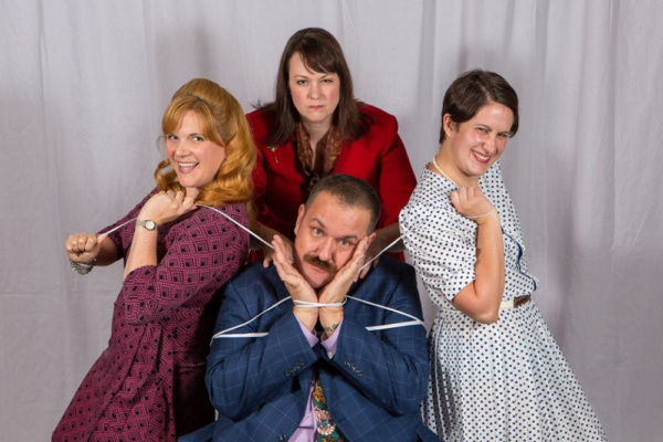 Doralee (Laura Mills), Violet (Jolene Vettese) , Judy (Christine Laird), and Franklin Photo