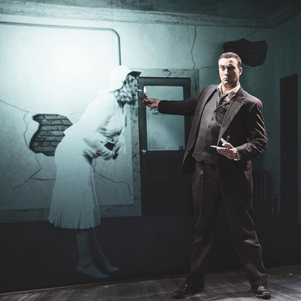 Photo Flash: First Look at Eagle Theatre's NOIR: THE 3D/4D SEMI-CINEMATI SATIRICAL THRILLER 