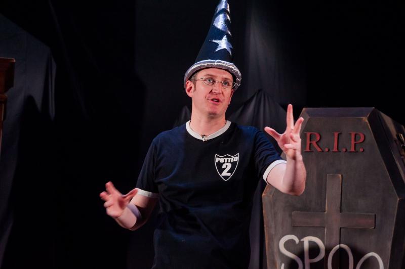 Review: POTTED POTTER – THE UNAUTHORIZED HARRY EXPERIENCE A PARODY BY DAN AND JEFF Condenses JK Rowling's Famous Series Into An Utterly Amusing 70 Minutes Of Theatre Image