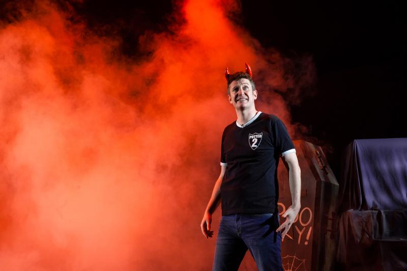Review: POTTED POTTER – THE UNAUTHORIZED HARRY EXPERIENCE A PARODY BY DAN AND JEFF Condenses JK Rowling's Famous Series Into An Utterly Amusing 70 Minutes Of Theatre Image