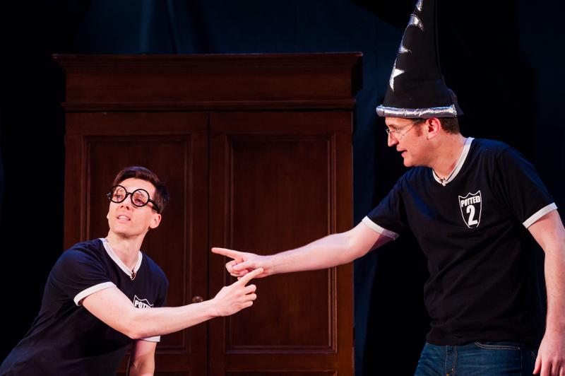 Review: POTTED POTTER – THE UNAUTHORIZED HARRY EXPERIENCE A PARODY BY DAN AND JEFF Condenses JK Rowling's Famous Series Into An Utterly Amusing 70 Minutes Of Theatre Image