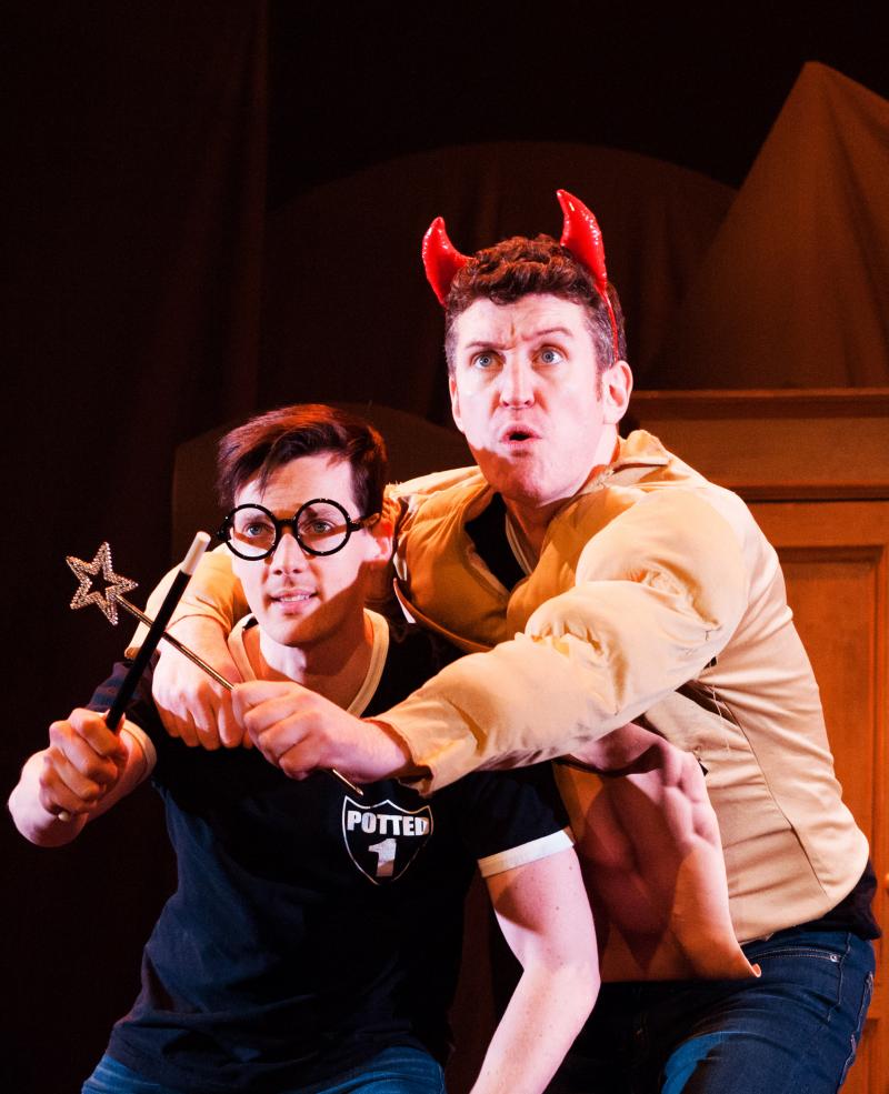 Review: POTTED POTTER – THE UNAUTHORIZED HARRY EXPERIENCE A PARODY BY DAN AND JEFF Condenses JK Rowling's Famous Series Into An Utterly Amusing 70 Minutes Of Theatre Image