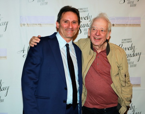 Jonathan Mann and Austin Pendleton Photo