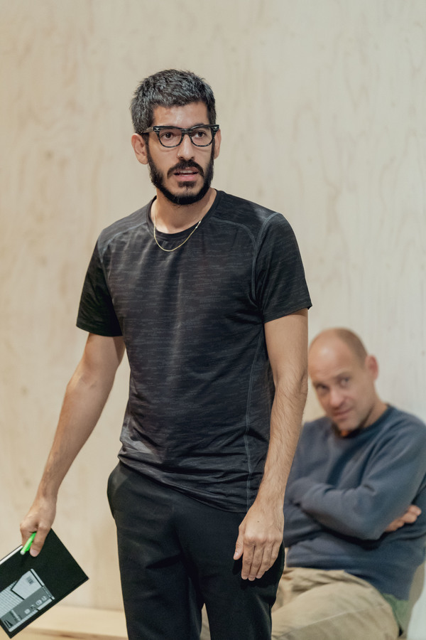 Photo Flash: Hayley Atwell, Jack Lowden, and the Cast in Rehearsal For MEASURE FOR MEASURE Image