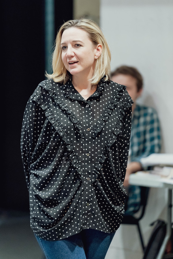 Photo Flash: Hayley Atwell, Jack Lowden, and the Cast in Rehearsal For MEASURE FOR MEASURE Image