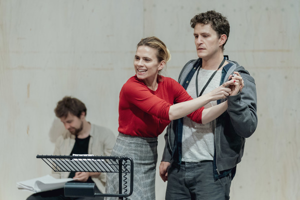 Photo Flash: Hayley Atwell, Jack Lowden, and the Cast in Rehearsal For MEASURE FOR MEASURE Image
