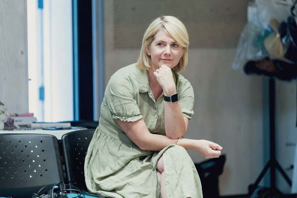 Photo Flash: Hayley Atwell, Jack Lowden, and the Cast in Rehearsal For MEASURE FOR MEASURE Image