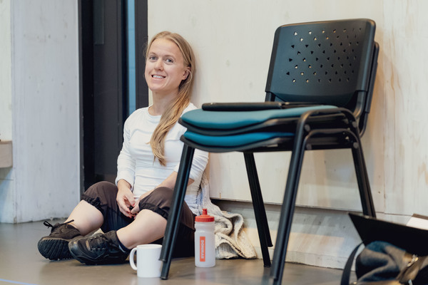 Photo Flash: Hayley Atwell, Jack Lowden, and the Cast in Rehearsal For MEASURE FOR MEASURE Image