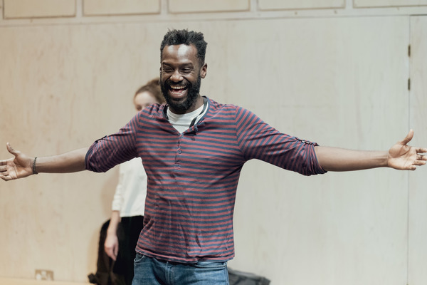 Photo Flash: Hayley Atwell, Jack Lowden, and the Cast in Rehearsal For MEASURE FOR MEASURE Image