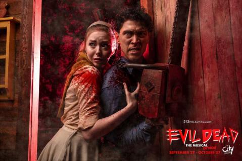 Interview: Jamie Warrow of EVIL DEAD: THE MUSICAL at The City Theatre says It's a Bloody, Campy Take on the Horror Genre! 