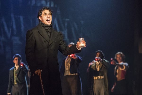 Empty Chairs at Empty Tables - Joshua Grosso as Marius in the new national tour of LE Photo