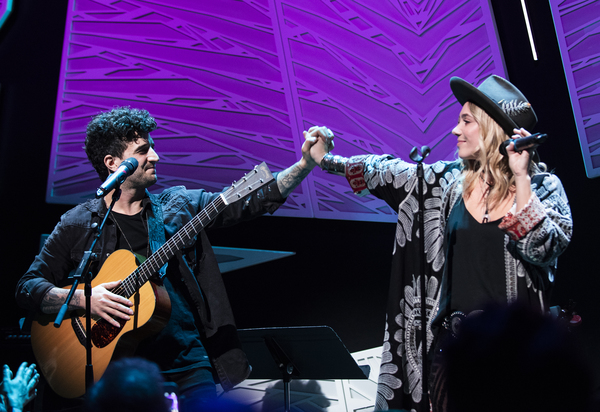 Photo Flash: GLEE Stars Darren Criss and Matthew Morrison Reunite at TodayTix Live! Image