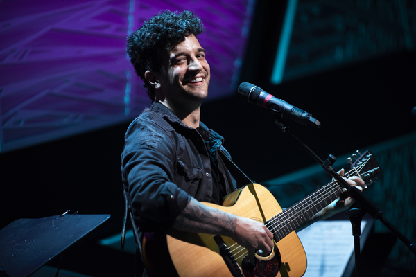 Photo Flash: GLEE Stars Darren Criss and Matthew Morrison Reunite at TodayTix Live! Image