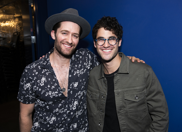 Photo Flash: GLEE Stars Darren Criss and Matthew Morrison Reunite at TodayTix Live! Image