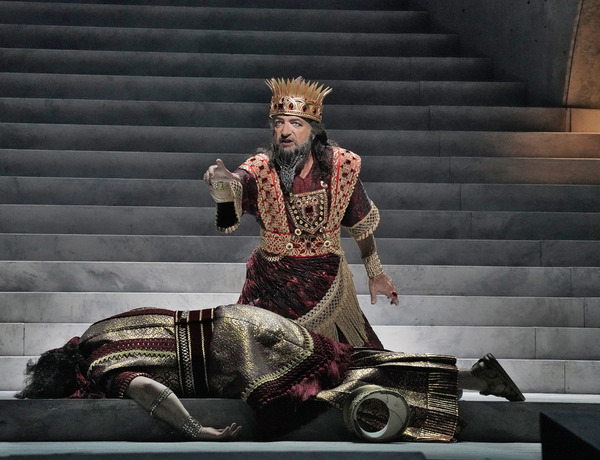 Laurent Naouri as the High Priest in Saint-SaÃ«ns's 
