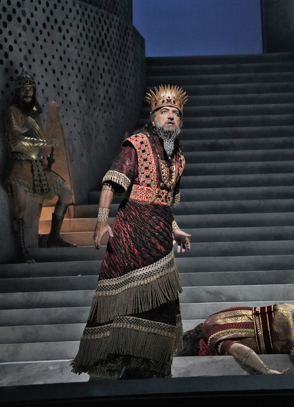 Laurent Naouri as the High Priest in Saint-SaÃ«ns's 