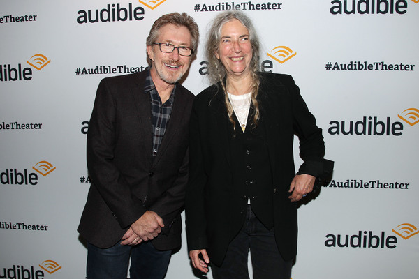 Don Katz (CEO; Audible) and Patti Smith Photo