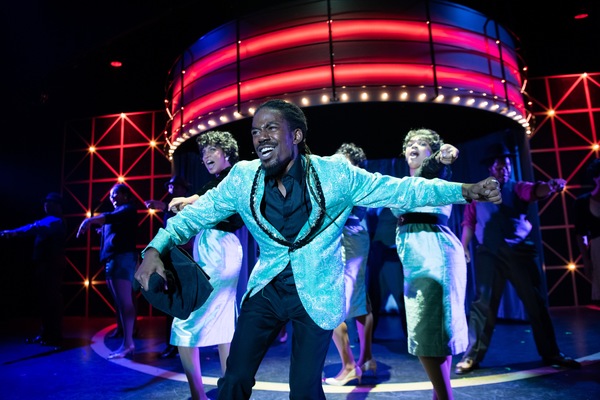 James â€�"Thunderâ€ Early (MARCEL SAUNDERS) performs in Berkeley Playhouse's  Photo