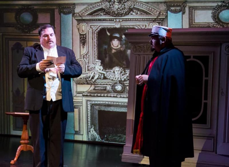 Review:  Off Broadway Corona Theater's Production of Yeston & Kopit's PHANTOM is not to be Missed. Image