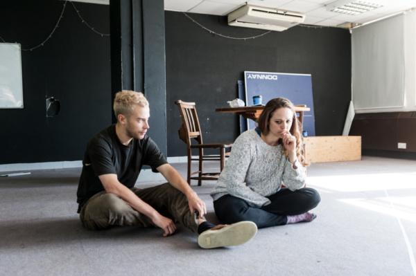 Photo Flash:  Inside Rehearsals For Blueleaf Theatre Company's HEDGEHOGS AND PORCUPINES Image