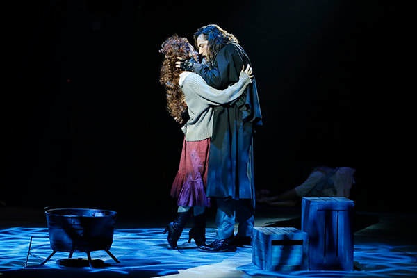 Diana DeGarmo (Lucy Harris) and Constantine Maroulis (Edward Hyde) Photo