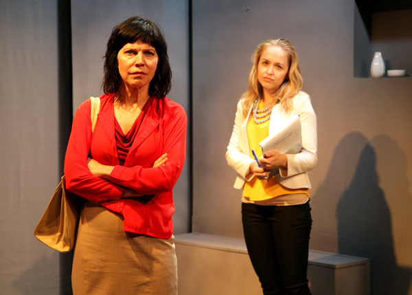 Jacqueline Wright as Juliana and Krystyna Ahlers as Woman in the regional premiere of Photo