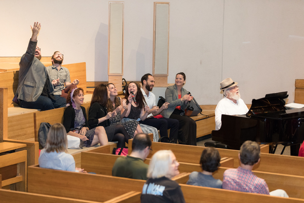 Photo Flash: FIDDLER ON THE ROOF in Yiddish Stops By Sing For Your Seniors 