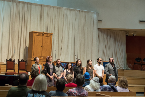 Photo Flash: FIDDLER ON THE ROOF in Yiddish Stops By Sing For Your Seniors 