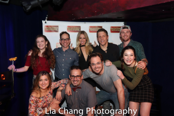 Photo Flash: Broadway Sessions Was GETTIN' THE BAND BACK TOGETHER With Cast Members Garth Kravits, Mitchell Jarvis, Becca Kötte, and More! 