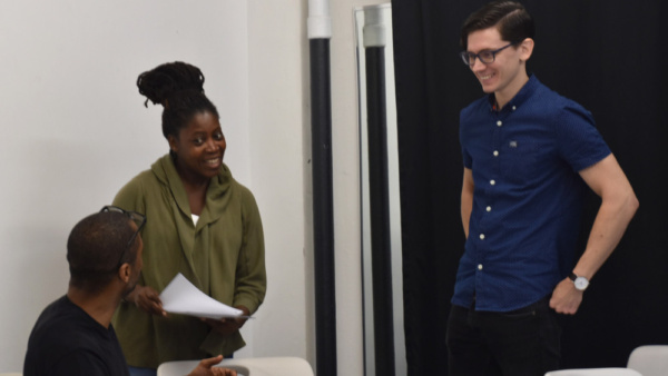 Photo Flash: First Look at FringeNYC Play ONAJE In Rehearsal Image