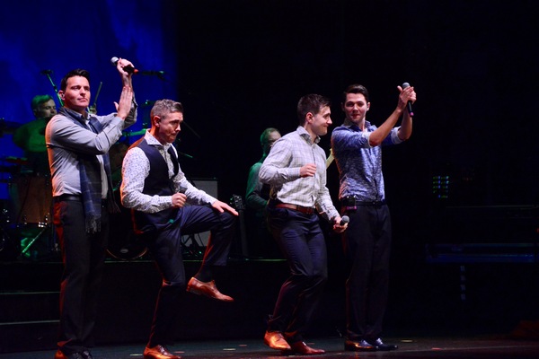 Ryan Kellyl, Neil Byrne, Emmet Cahill and  Damian McGinty Photo