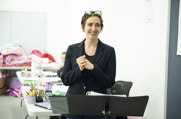Photo Flash: In Rehearsal with Roundabout's USUAL GIRLS Image