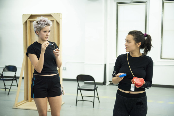 Photo Flash: In Rehearsal with Roundabout's USUAL GIRLS Image