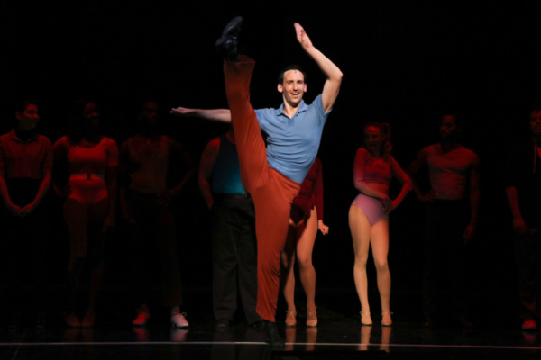 Mike (Daniel Hurst) in A Chorus Line at Metropolis Performing Arts Centre Photo