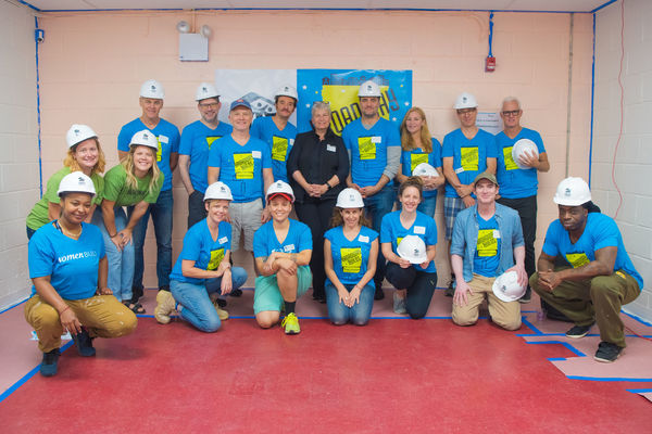 Photo Flash: Jessie Mueller, John Slattery & More Help Out Habitat for Humanity NYC at Broadway Builds 