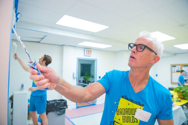 Photo Flash: Jessie Mueller, John Slattery & More Help Out Habitat for Humanity NYC at Broadway Builds Image
