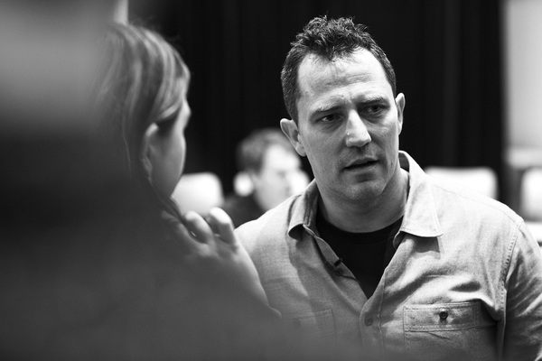 Photo Flash: In Rehearsal with Michael C. Hall and the Company of THOM PAIN (BASED ON NOTHING) Image