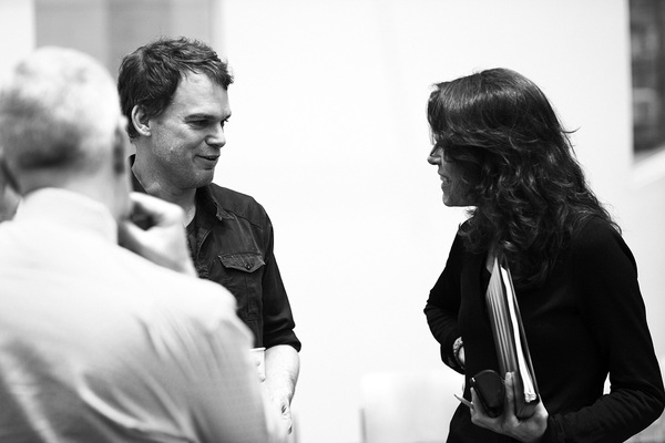 Photo Flash: In Rehearsal with Michael C. Hall and the Company of THOM PAIN (BASED ON NOTHING) Image
