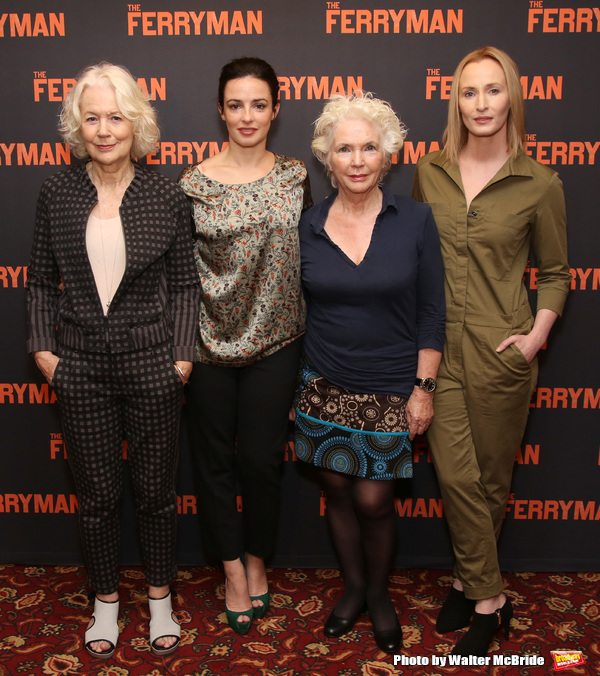 Dearbhla Molloy, Laura Donnelly,Fionnula Flanagan and Genevieve O'Reilly at 