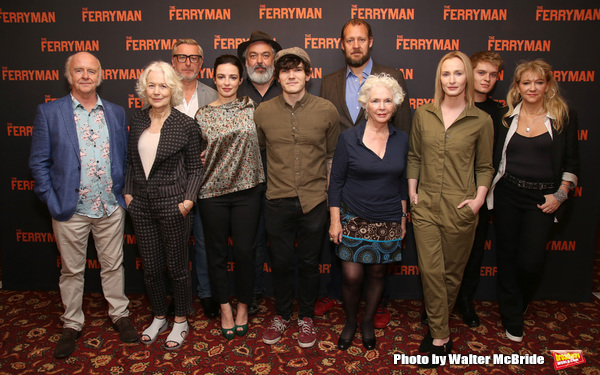 Mark Lambert, Dearbhla Molloy, Stuart Graham, Laura Donnelly, playwright Jez Butterwo Photo