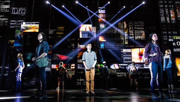 Ben Levi Ross and the Company of the First North American Tour of Dear Evan Hansen Photo