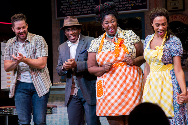 Photo Coverage: Al Roker Takes First Bows In WAITRESS Image