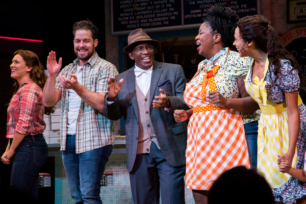 Photo Coverage: Al Roker Takes First Bows In WAITRESS Image