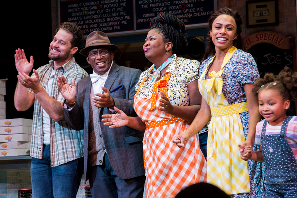 Photo Coverage: Al Roker Takes First Bows In WAITRESS Image
