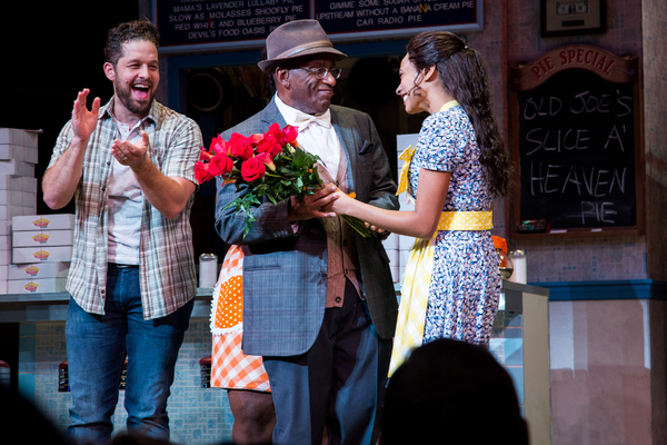 Photo Coverage: Al Roker Takes First Bows In WAITRESS Image