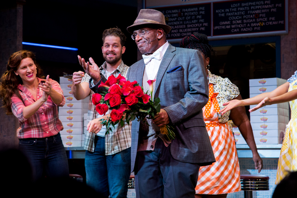 Photo Coverage: Al Roker Takes First Bows In WAITRESS Image