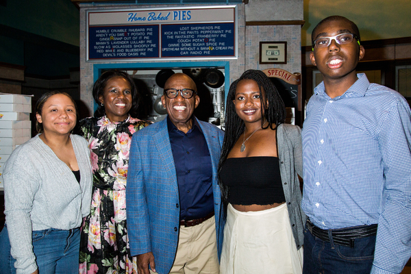 Deborah Roberts, Al Roker and family Photo