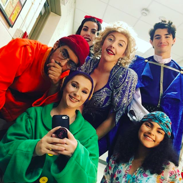 Photo Flash: The Cast of ANASTASIA Gets Spooky, and More Saturday Intermission Pics! 