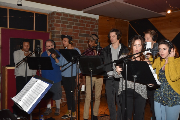 Exclusive Photo Coverage: KINKY BOOTS Cast Gets In the Christmas Spirit for Carols For A Cure! Image