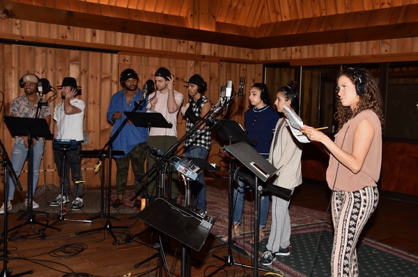 Exclusive Photo Coverage: HAMILTON Cast Jingles All the Way to Christmas for Carols For A Cure! Image